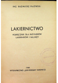 Lakiernictwo, 1946 r.
