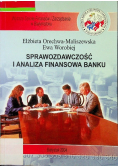 Sprawozdawczość i analiza finansowa banku