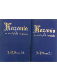 Kazania na niedziele i święta całego roku 2 tomy ok 1938r