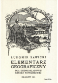 Elementarz geograficzny dla siedmioklasowej szkoły powszechnej