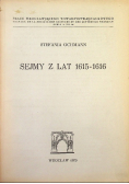 Sejmy z lat 1615 - 1616