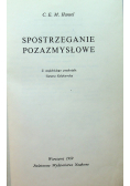Hansel Charles Edward Mark - Spostrzeganie pozazmysłowe