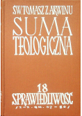 Suma Teologiczna Sprawiedliwość Tom 18