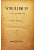 Wspomnienia z roku 1870 1894 r
