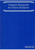 Organic Reagents for trace analysis