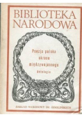 Poezja polska okresu międzywojennego Antologia Część I