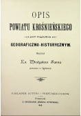 Opis powiatu u Krośnieńskiego