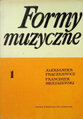 Formy muzyczne 1