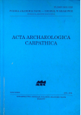 Acta archaeologica carpathica tom XXXIII