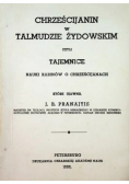 Chrześcijanin w Talmudzie Żydowskim czyli tajemnice