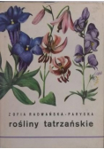 Rośliny tatrzańskie