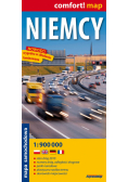 Niemcy mapa samochodowa 1:900 000