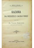 Kazania na niedziele całego roku 1905 r.
