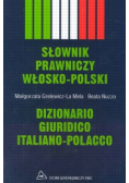 Słownik prawniczy włosko-polski