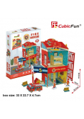 Puzzle 3D Straż pożarna