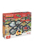 Duuuże puzzle z dziurką Droga dla pojazdów