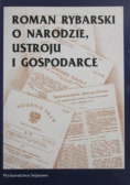 O narodzie ustroju i gospodarce