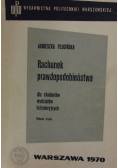 Rachunek prawdopodobieństwa