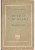 Ustroje budowlane część I Fundamenty i mury