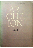 Archeion LXVIII