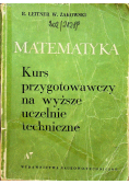 Matematyka kurs przygotowawczy na wyższe uczelnie techniczne