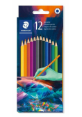 Kredki sześciokątne Multiverse 12 kolorów Staedtler