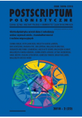 Postscriptum polonistyczne Nr 2 NOWA