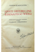 Szkice historyczne jedenastego wieku 1925 r.