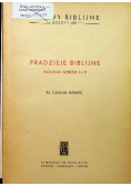 Pradzieje Biblijne Teologia Genesis I-II