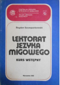 Lektorat języka migowego