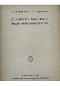 Elementy rachunku prawdopodobieństwa