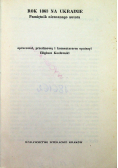 Rok 1863 na Ukrainie pamiętnik nieznanego autora
