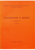 Filozofowie o religii Tom II
