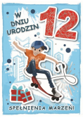 Karnet urodziny 12