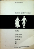 Tańce historyczne nuty i kinetogramy ,almanda, gawot ,kontredans