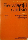 Pierwiastki rzadkie Część I