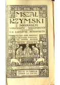 Mszał Rzymski z dodatkiem Nabożeństw Nieszpornych 1931 r.