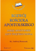 Rozwój kościoła apostolskiego