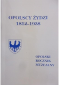 Opolscy Żydzi 1812 1938
