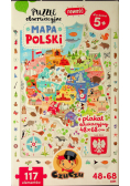 Puzzle obserwacyjne Mapa Polski