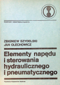 Elementy napędu isterowania hydraulicznego i pneumatycznego