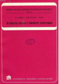 Wybrane pieśni i poematy syryjskie Tom XI