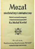 Mszał niedzielny i świąteczny 1936 r.