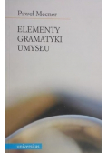 Elementy gramatyki umysłu