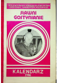 Sławni gostynianie Kalendarz 1986