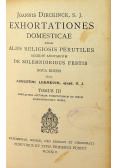 Exhortationes domesticae  1913 r
