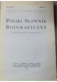 Polski słownik biograficzny tom XVIII/1 zeszyt 76