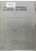 Liturgia Rzymska 1903 r