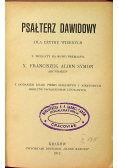 Psałterz Dawidowy 1917 r