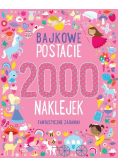 Bajkowe postacie. 2000 naklejek
